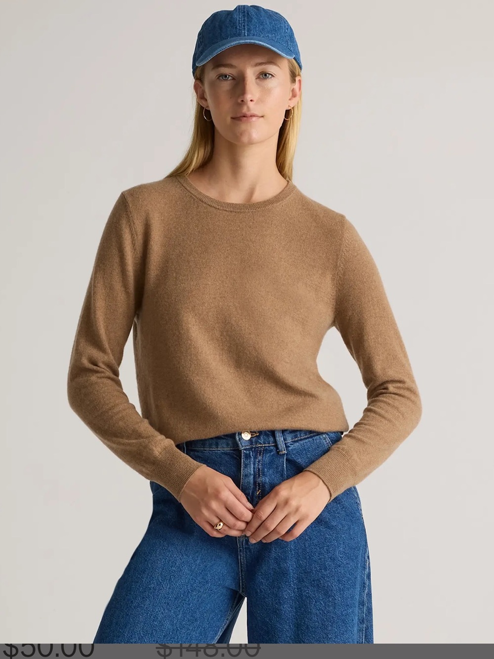 Quince Mongolian Cashmere Crewneck Sweater NWT - Picture 2 of 9